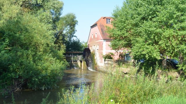 Mühlhausen, Wasserrad