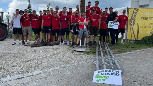 DJK SV Sambach: Maststellgeräte aus Aluminium für Kirchweih